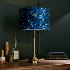 Marble Drum Lamp Shade -Home Lighting Store 30923667 alt02