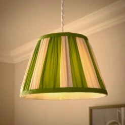Pride & Joy Green Stripe Lamp Shade -Home Lighting Store 30923670 alt01