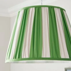 Pride & Joy Green Stripe Lamp Shade -Home Lighting Store 30923672 alt02