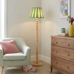 Pride & Joy Green Stripe Lamp Shade -Home Lighting Store 30923672 alt03