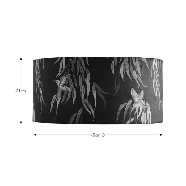 Kingfisher Drum Lamp Shade 8 Kingfisher Drum Lamp Shade - Image 6