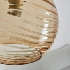 Amber Wave Semi Flush Ceiling Light 10 Amber Wave Semi Flush Ceiling Light -Home Lighting Store 30923778 alt02