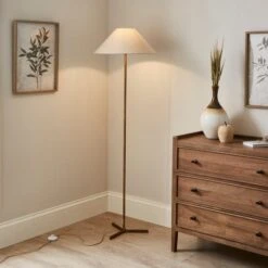 Digby Mid Century Tripod Floor Lamp