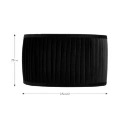 Sawyer Pleated Velvet Drum Lamp Shade -Home Lighting Store 30923800 alt08