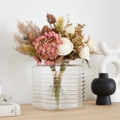 Charelle Ribbed Glass Table Lamp -Home Lighting Store 30923802 alt03