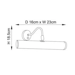 Vogue Clarkson Picture Wall Light -Home Lighting Store 30923872 alt08