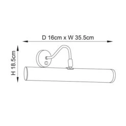 Vogue Clarkson 2 Light Picture Wall Light -Home Lighting Store 30923873 alt08