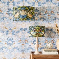 William Morris Strawberry Thief Lamp Shade 21 William Morris Strawberry Thief Lamp Shade -Home Lighting Store 30923918 alt01