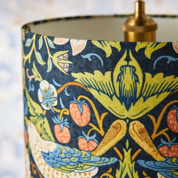 William Morris Strawberry Thief Lamp Shade 11 William Morris Strawberry Thief Lamp Shade - Image 9