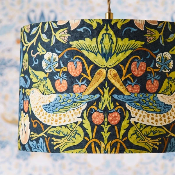 William Morris Strawberry Thief Lamp Shade 12 William Morris Strawberry Thief Lamp Shade - Image 10