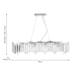 Avila 4 Light Adjustable Diner Ceiling Light -Home Lighting Store 30924363 alt08