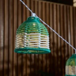 Woven 10 LED Indoor Outdoor Solar String Lights -Home Lighting Store 30925566 alt02