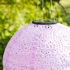 Set Of 3 Sophie Robinson LED Solar Hanging Lanterns -Home Lighting Store 30931707 alt02