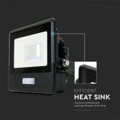 V-TAC 10W LED Floodlight Outdoor PIR Sensor Wall Light -Home Lighting Store 30957273 alt05