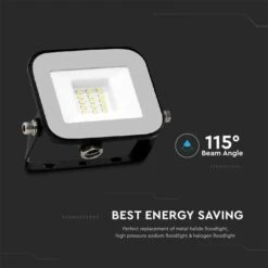 V-TAC 10W LED Floodlight Outdoor Wall Light -Home Lighting Store 30957281 alt03