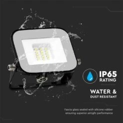V-TAC 10W LED Floodlight Outdoor Wall Light -Home Lighting Store 30957281 alt04