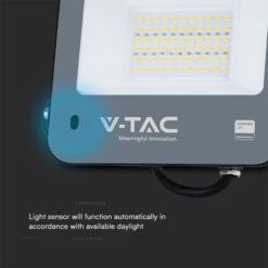 V-TAC 50W LED Floodlight Outdoor Sensor Wall Light -Home Lighting Store 30957296 alt03