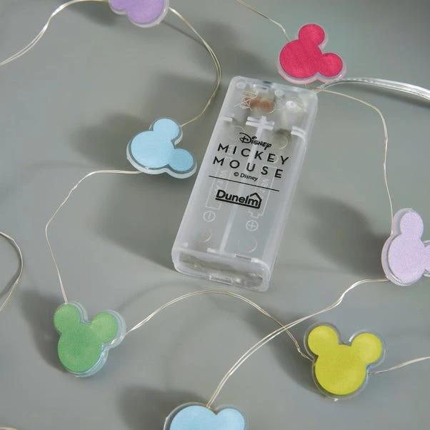 Disney Mickey Mouse Rainbow LED String Lights 4 Disney Mickey Mouse Rainbow LED String Lights - Image 2