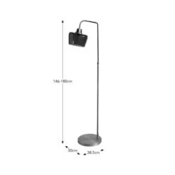 Auburn Industrial Adjustable Floor Lamp -Home Lighting Store 30968364 alt08