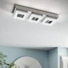 EGLO Fradelo 3 Light LED Ceiling Wall Light