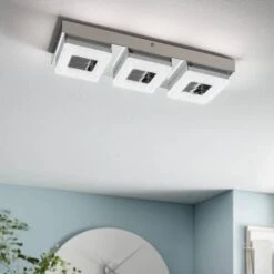 EGLO Fradelo 3 Light LED Ceiling Wall Light