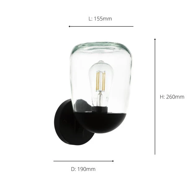 EGLO Donatori Indoor Outdoor Wall Light 7 EGLO Donatori Indoor Outdoor Wall Light - Image 5