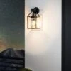 EGLO Trecate Industrial Indoor Outdoor Wall Light -Home Lighting Store 30972420
