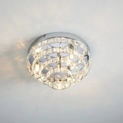 Return - Vogue Motown 4 Light Jewel Flush Ceiling Light -Home Lighting Store 30989854 alt04