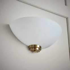 Return - Vogue Welles Frosted Glass Wall Light -Home Lighting Store 30989856 alt05