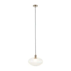 Return - Abigail Oval Ribbed Glass Pendant Light 12 Return - Abigail Oval Ribbed Glass Pendant Light -Home Lighting Store 30989873 alt04