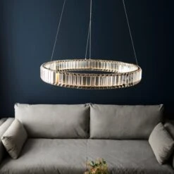 Return - Vogue Katana Crystal Hoop LED Ceiling Light -Home Lighting Store 30989882 alt03