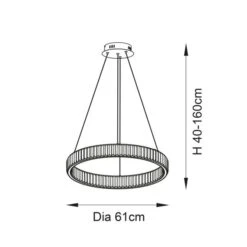 Return - Vogue Katana Crystal Hoop LED Ceiling Light -Home Lighting Store 30989882 alt09