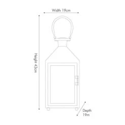 Return - Folkstone Metal Punched Lantern Table Lamp -Home Lighting Store 30989884 alt06