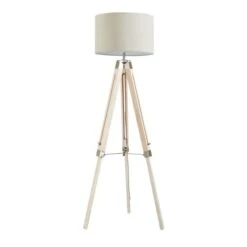 Return - Trio Tripod Floor Lamp, Light Wood -Home Lighting Store 30991250 alt05