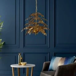 Return - Vogue Sago 5 Light Leaf Pendant Light -Home Lighting Store 30991256 alt02