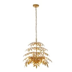 Return - Vogue Sago 5 Light Leaf Pendant Light -Home Lighting Store 30991256 alt07