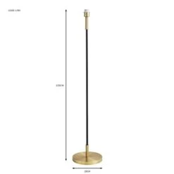 Clara Black Floor Lamp -Home Lighting Store 60217606 alt09